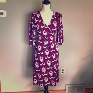 BISOU BISOU wrap dress Size 8